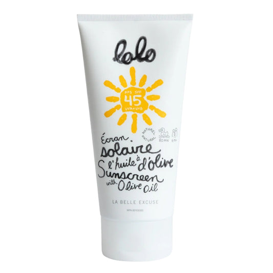 lolo - Écran solaire à l'huile d'Olive 45 FPS - 150 ml