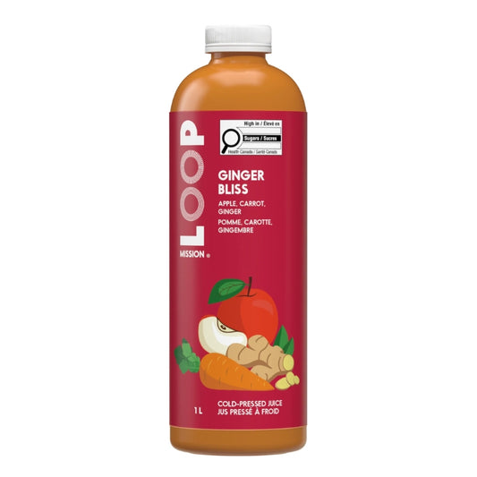 LOOP - Jus pressé à froid - Jus Ginger Bliss - 1 L