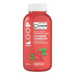 LOOP - Jus pressé à froid - Canneberges - 300 ml
