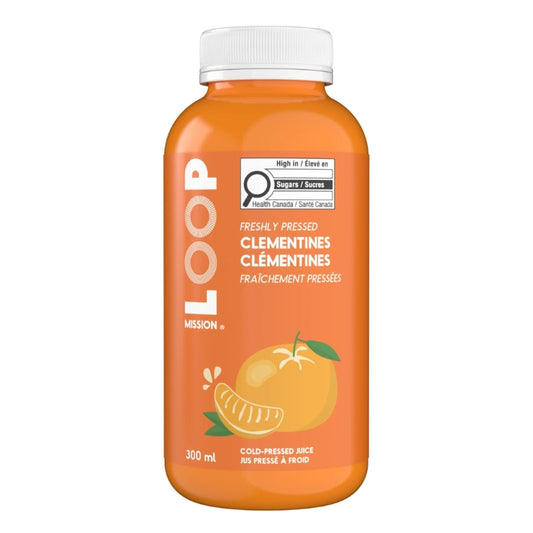 LOOP - Jus pressé à froid - Clémentines - 300 ml