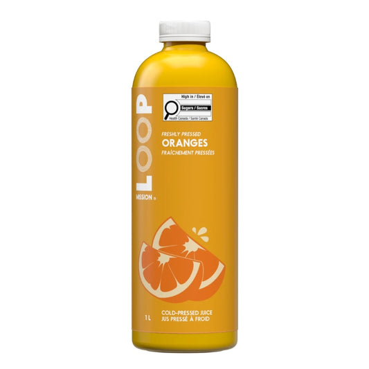 LOOP - Jus pressé à froid - Oranges - 1 L