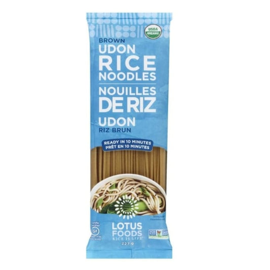 lotus foods Nouilles de riz brun - UDON