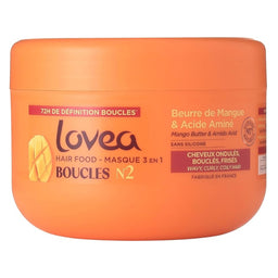 Lovea - Masque pour cheveux bouclés- Mangue - 390 ml