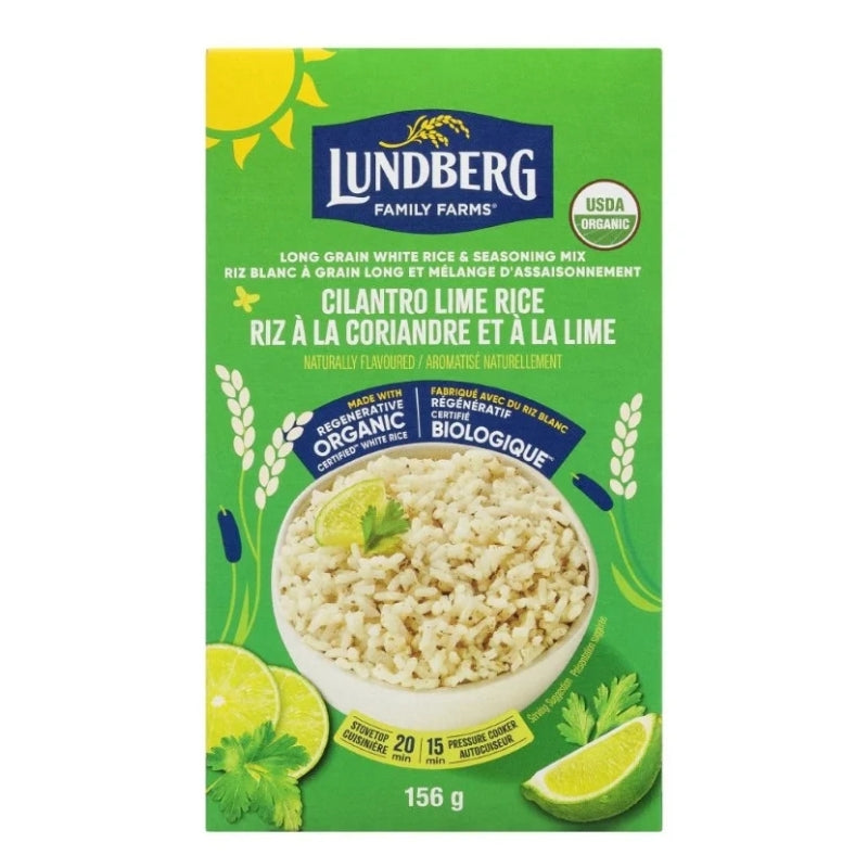 Lundberg - Riz à la coriandre et à la lime - 156 g