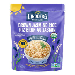 Lundberg - Riz en sac bio - Brun au jasmin - 227 g