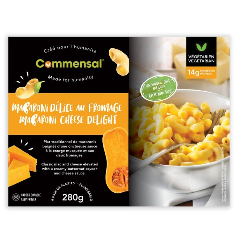 Commensal Repas surgelé - Macaroni délice aux fromages