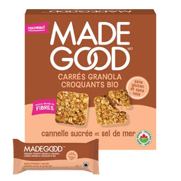 Made Good - Carrés de granola - Cannelle & sel de mer - 150 g