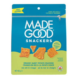 Made Good - Craquelins bio - Patate douce & sel vinaigre - 142 g