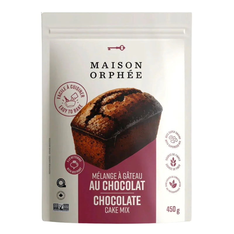 Maison Orphée - Mélange à gâteau - Chocolat - 450 g