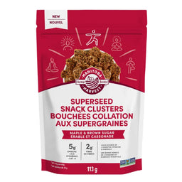 Manitoba Harvest - Bouchées collation supergraines - Érable et cassonade - 113 g