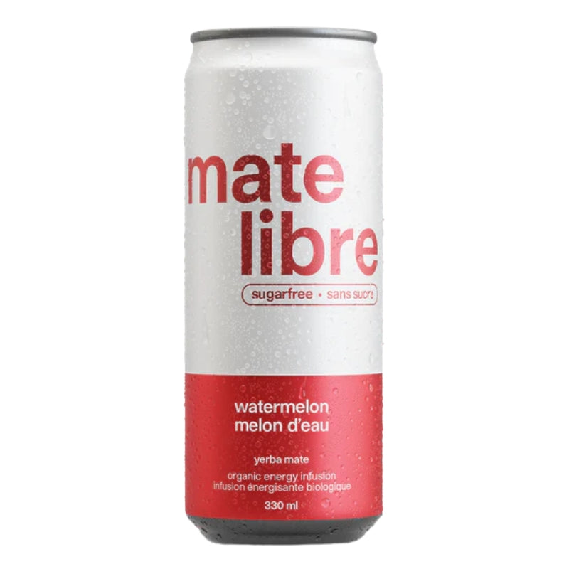 Mate Libre - Infusion énergisante yerba mate - Melon d'eau - 330 ml