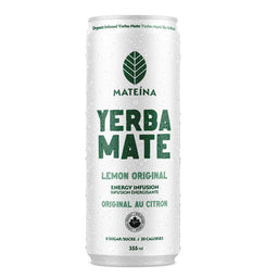 mateina Yerba Mate infusion énergisante - Original au citron 