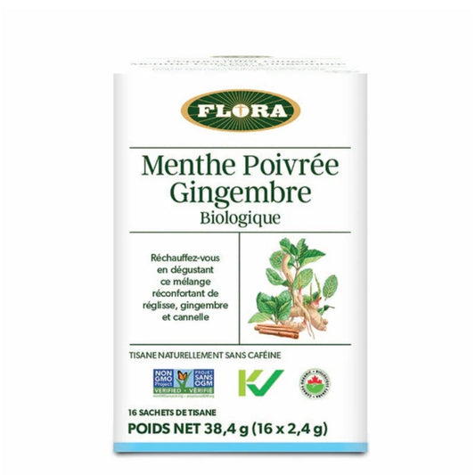 flora Tisane - Menthe poivrée et gingembre 