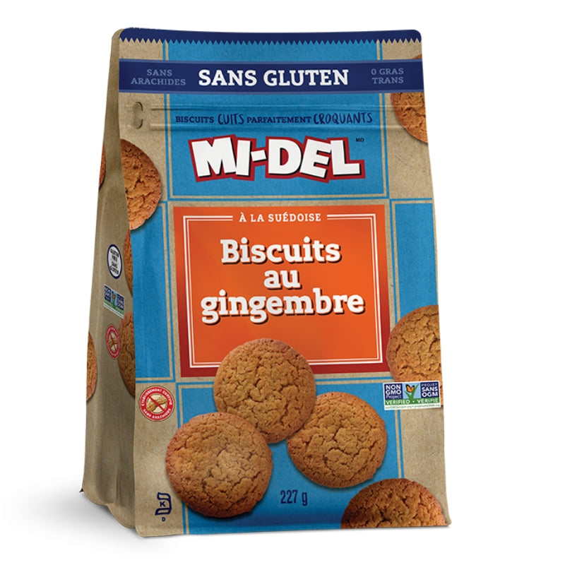 Mi-del - biscuits au gingembre - 227g