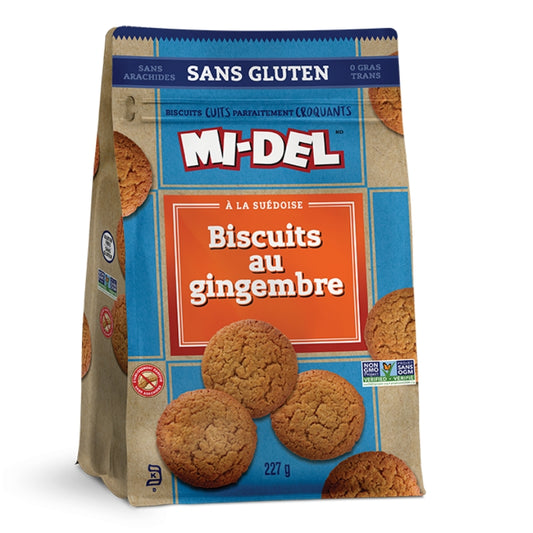 Mi-del - biscuits au gingembre - 227g