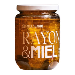 Organic honeycomb in a jar