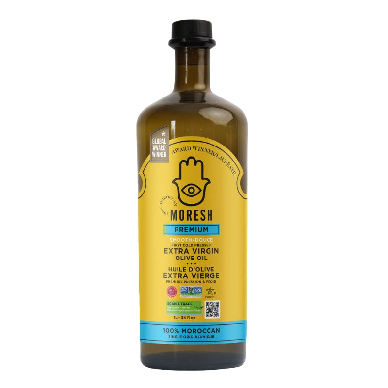 Moresh - Huile d'Olive extra vierge - Marocaine - 1 L