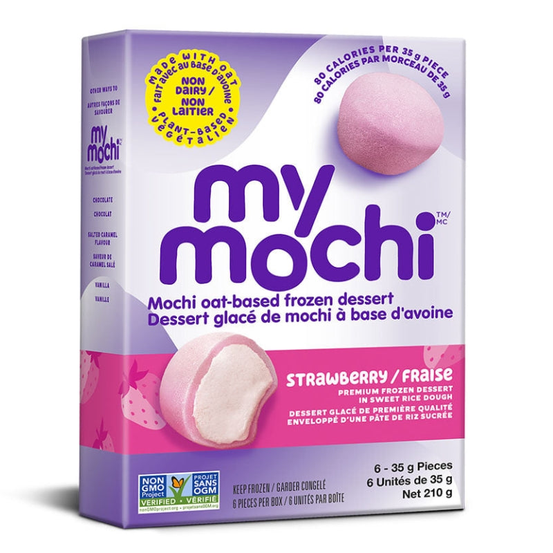My mochi - Dessert glacé de mochi à base d'avoine - Fraise- 210 g