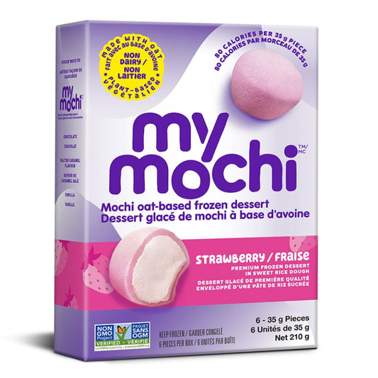 My mochi - Dessert glacé de mochi à base d'avoine - Fraise- 210 g