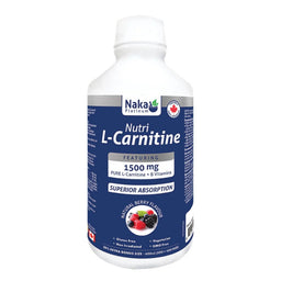 Naka Platinum - L-Carnitine 1500 mg - Baies - 600 ml