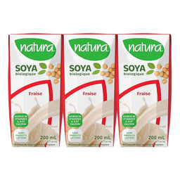 Natur-A Boisson de Soya - Fraise 200l