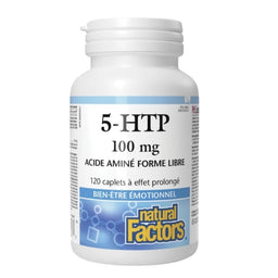 Natural Factors 5-HTP - 100 mg 120 caplets