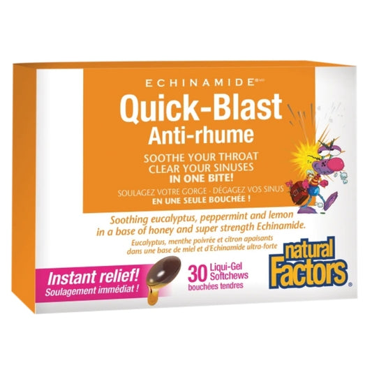 Natural Factors Anti-Rhume Echinamide - Quick-Blast
