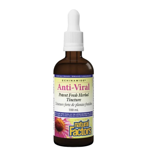 Natural Factors Anti-Viral Teinture forte de plantes fraîches - ECHINAMIDE 100