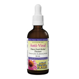 Natural Factors Anti-Viral Teinture forte de plantes fraîches - ECHINAMIDE 50