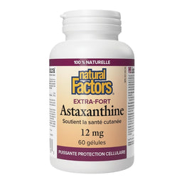 Natural Factors - Astaxanthine 12 mg - 60 gel