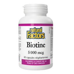 Nature Factors Biotine - 5 000 mcg