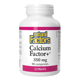 Natural Factors - Calcium factor+ 350mg - 90 comp