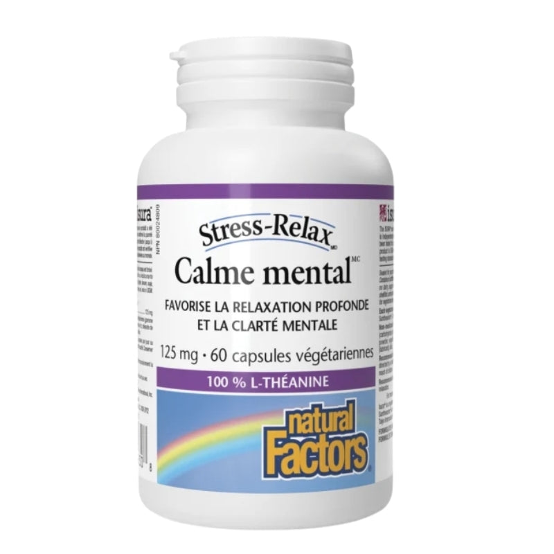 Natural Factors Calme mental 125 mg - Stress-Relax