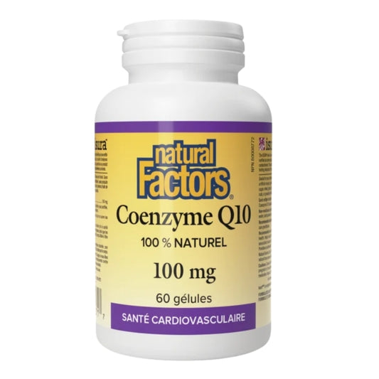 Natural Factors Coenzyme Q10 - 100 mg