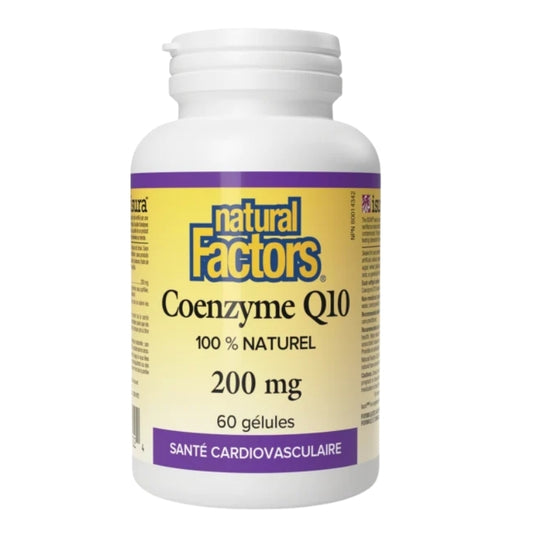 Natural Factors Coenzyme Q10 - 200 mg