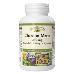 Natural factors Chardon-Marie 250 mg/150 mg Silymarine