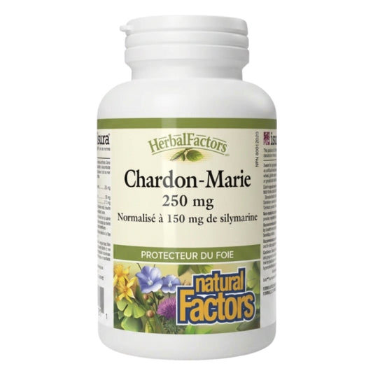 Natural factors Chardon-Marie 250 mg/150 mg Silymarine