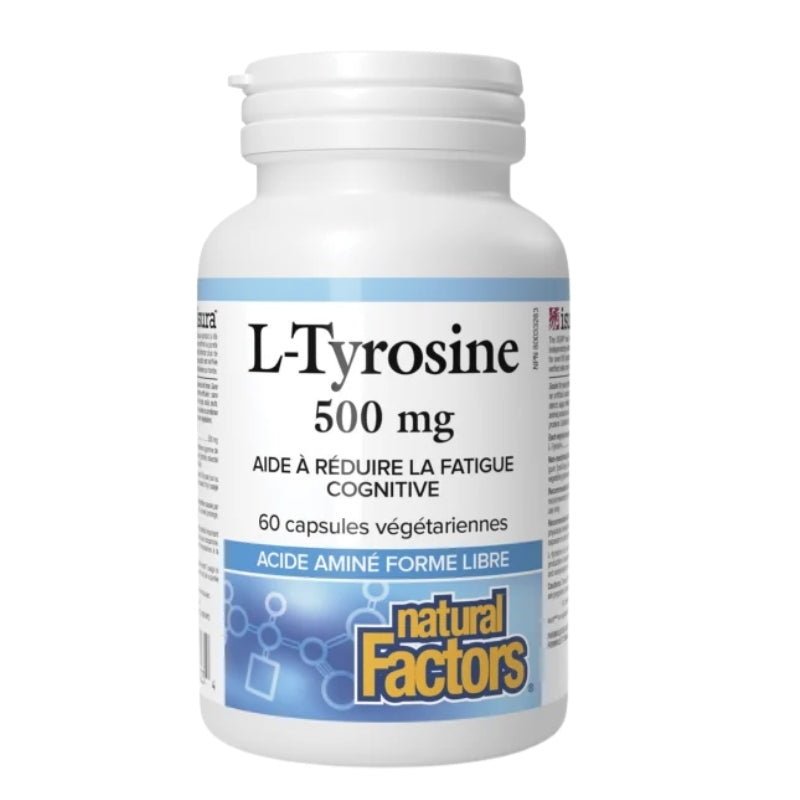 Natural Factors L-Tyrosine - 500 mg
