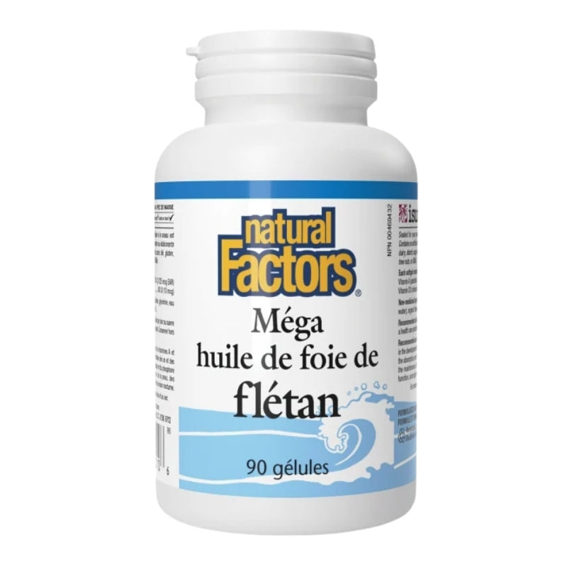 Natural Factors Méga Huile De Foie De Flétan
