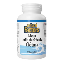 Natural Factors Méga Huile De Foie De Flétan