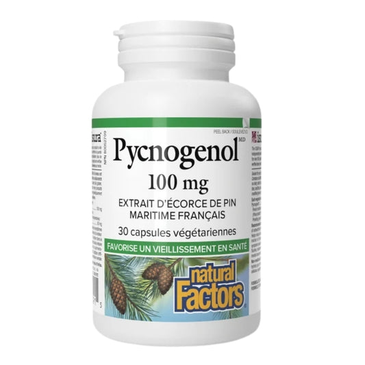 Natural Factors PycnogenolMD - 100 mg