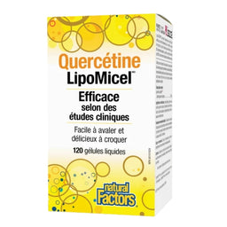 Natural Factors Quercétine LipoMicel -120