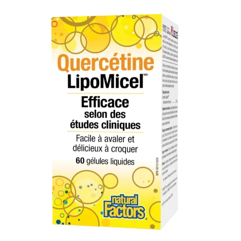 Natural Factors Quercétine LipoMicel -60