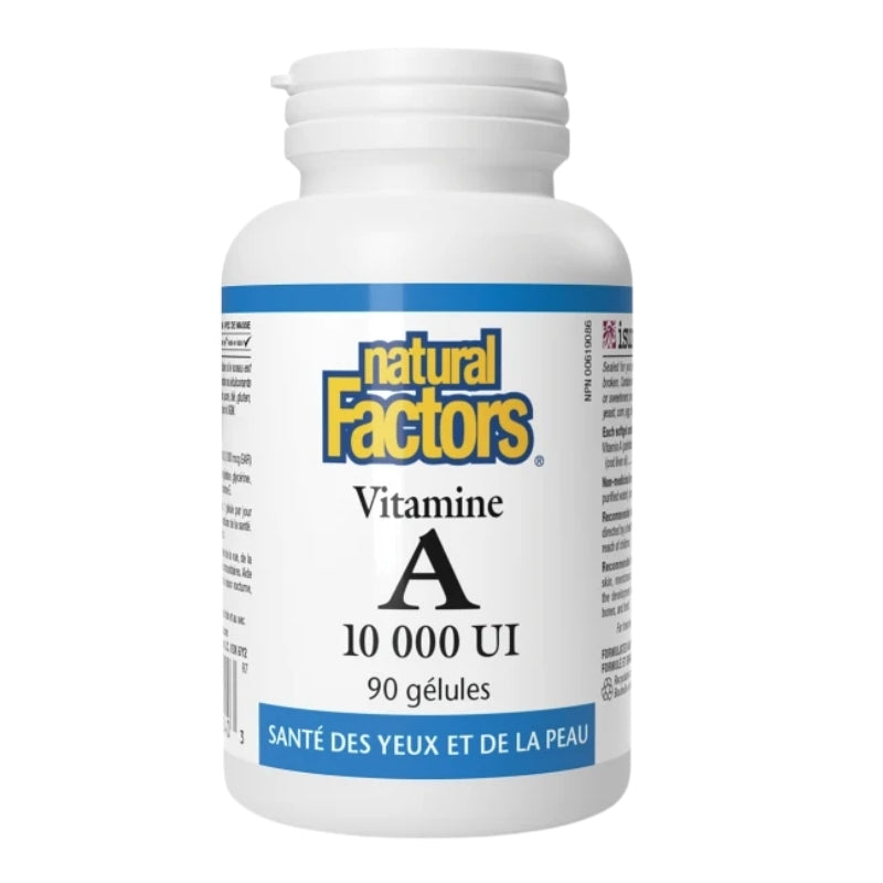 Natural Factprs Vitamine A - 10 000 UI