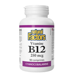 Natural Factors Vitamine B12 - 250 mcg