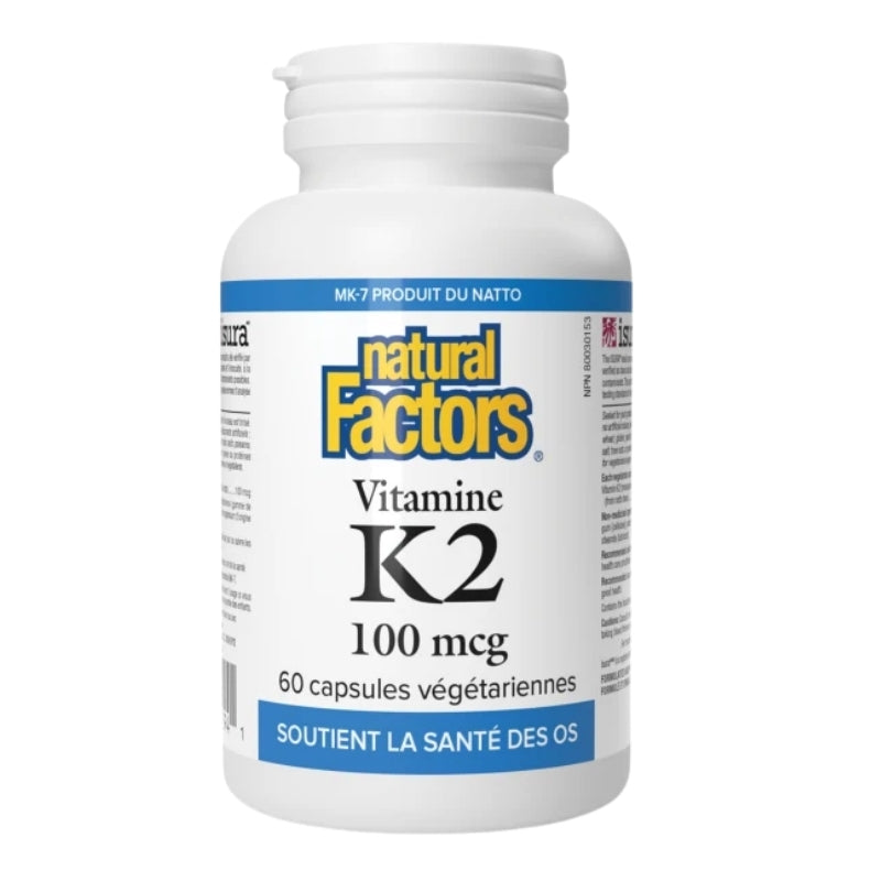 Natural Factors Vitamine K2 - 100 mcg  -60