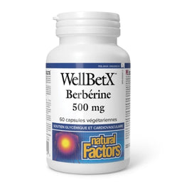Natural Factors WellBetX Berbérine - 500 mg