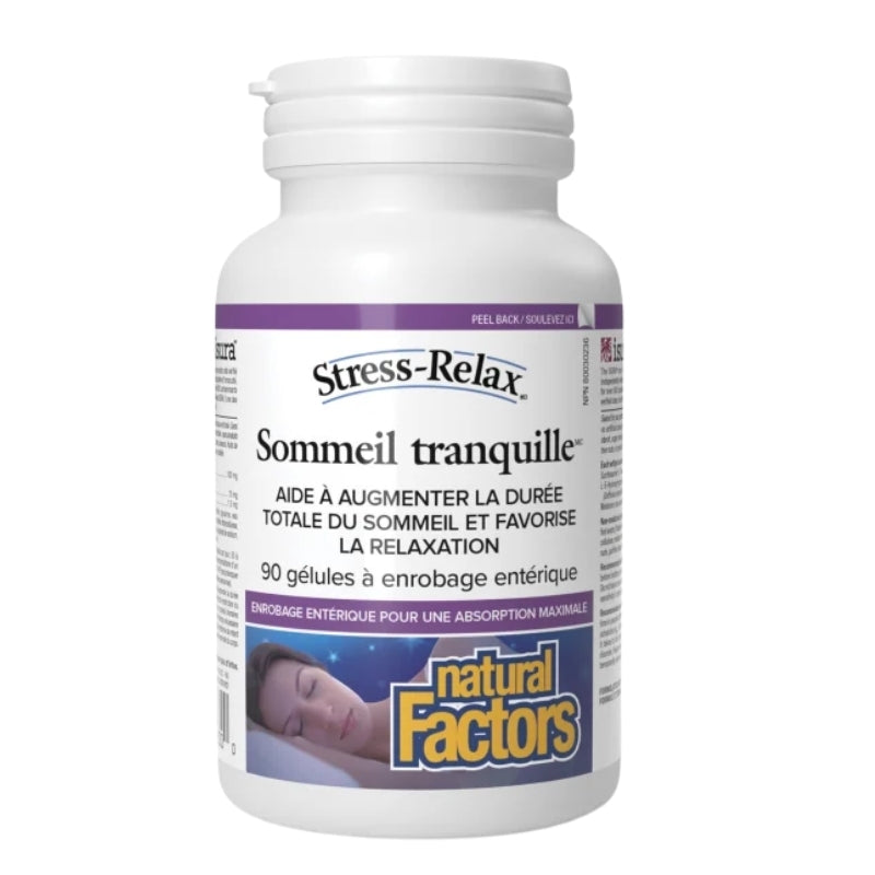 Natural Factors  Sommeil tranquille - Stress-Relax
