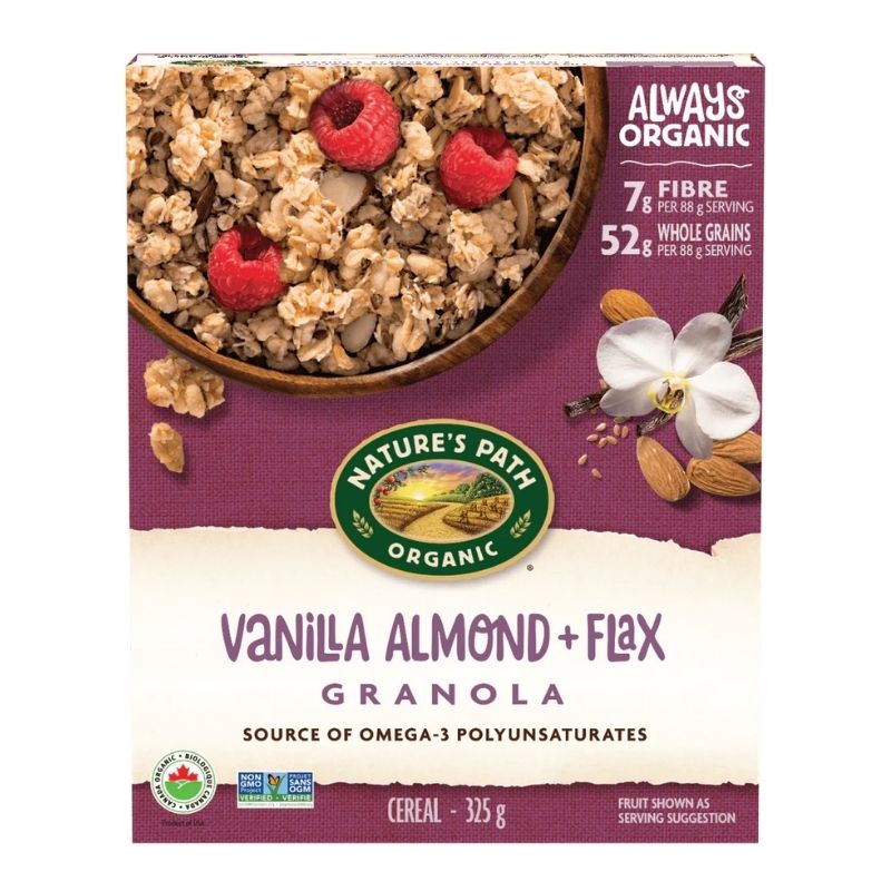 Nature's Path Granola - Vanille et Amandes et Lin bio