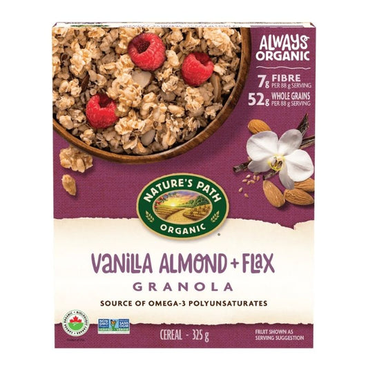 Nature's Path Granola - Vanille et Amandes et Lin bio